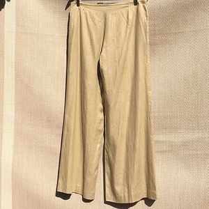 Nicole Miller Wide Leg Pinstripe Trouser
